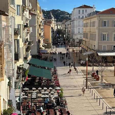 Cannes : Agreable Et Lumineux Appartement Vue Mer Bagian luar foto